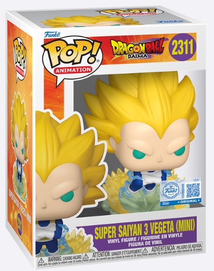 Funko Pop! Animation - Super Saiyan 3 Vegeta (Mini)(Funko Shop Exclusive)