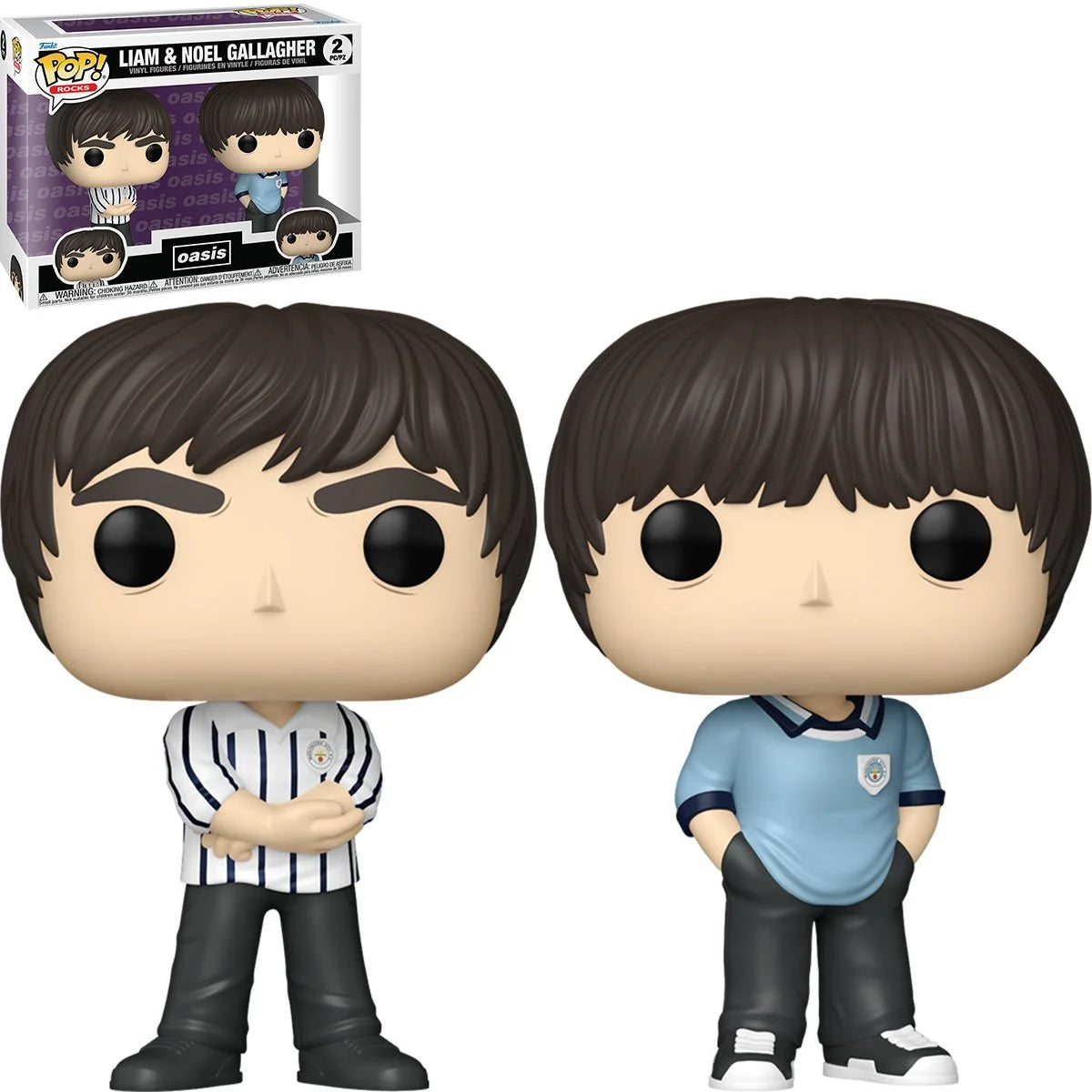 Funko Pop! Rocks - Liam & Noel Gallagher (2-Pack)