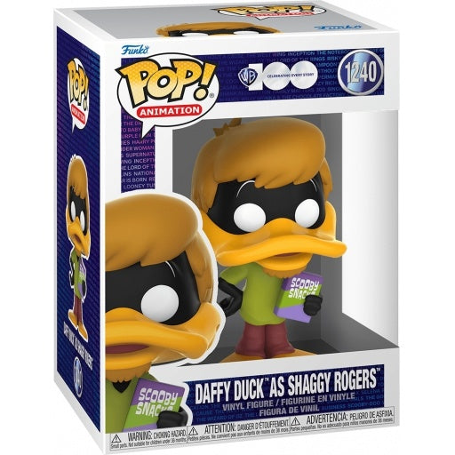 Funko Pop! Warner Bros - Daffy Duck as Shaggy Rogers