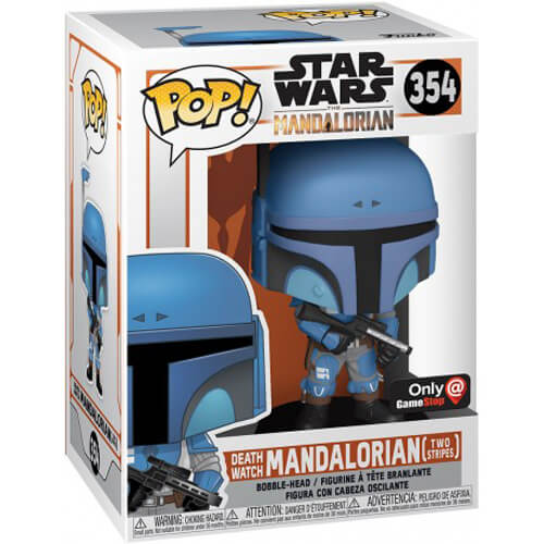 Funko Pop! Star Wars - Death Watch Mandalorian (Two Stripes)(Gamestop Exclusive)