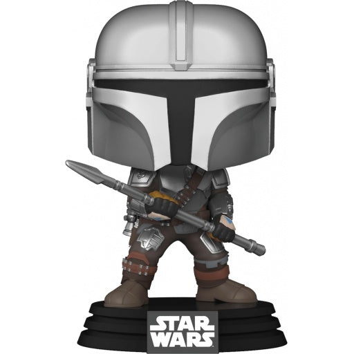 Funko Pop! Star Wars - The Mandalorian with Beskar Staff (Funko Shop Exclusive)