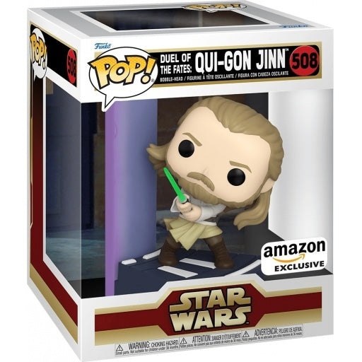 Funko Pop! Strar Wars - Duel of the Fates - Qui-Gon Jinn (Amazon Exclusive)