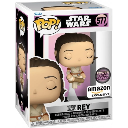 Funko Pop! Star Wars - Rey (Power of the Galaxy) (Amazon Exclusive)