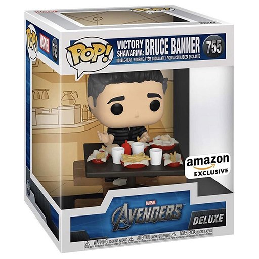 Funko Pop! Marvel - Victory Shawarma - Bruce Banner (Amazon Exclusive)