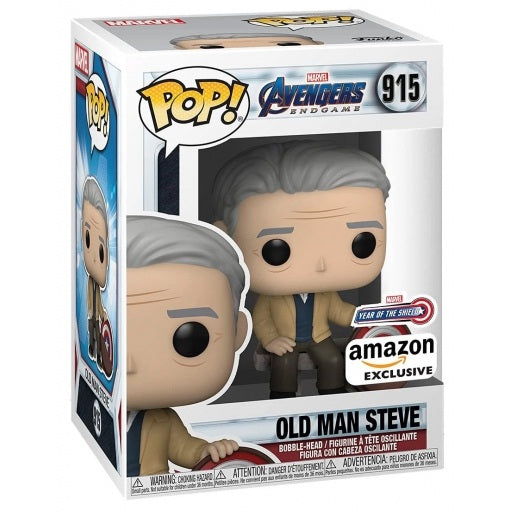 Funko Pop! Marvel - Old Man Steve (Amazon Exclusive)