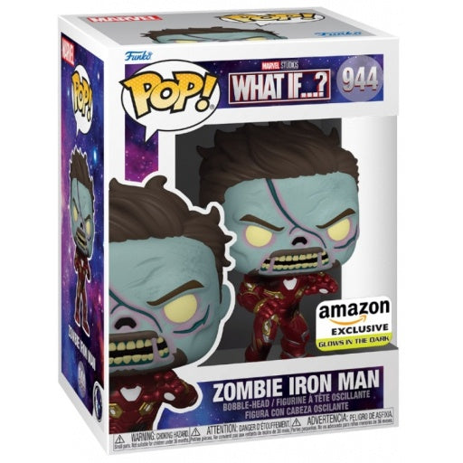 Funko Pop! Marvel - Zombie Iron Man (Glows in the Dark)(Amazon Exclusive)