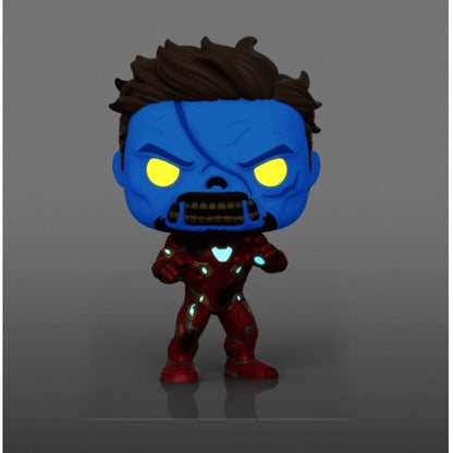 Funko Pop! Marvel - Zombie Iron Man (Glows in the Dark)(Amazon Exclusive)