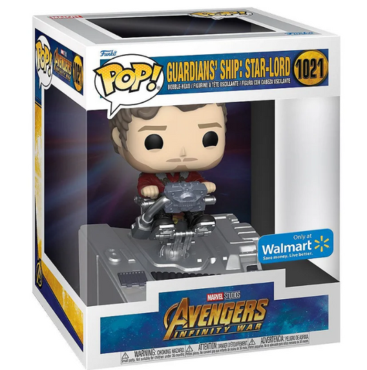 Funko Pop! Marvel - Guardian's Ship - Star Lord (Walmart Exclusive)