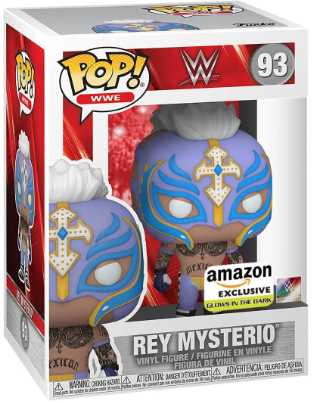 Funko Pop! WWE - Rey Mysterio (Glows in the Dark)(Amazon Exclusive)